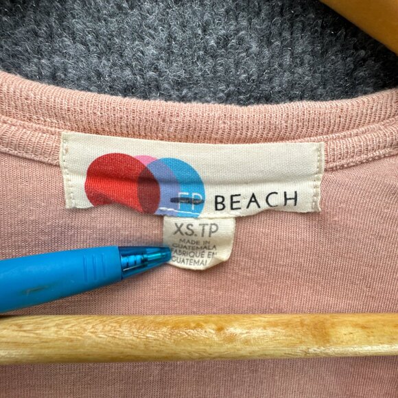 Free People Beach Bicoastal Jumpsuit Cardigan Set Extra Small Papaya Sun Boho - Picture 6 of 16